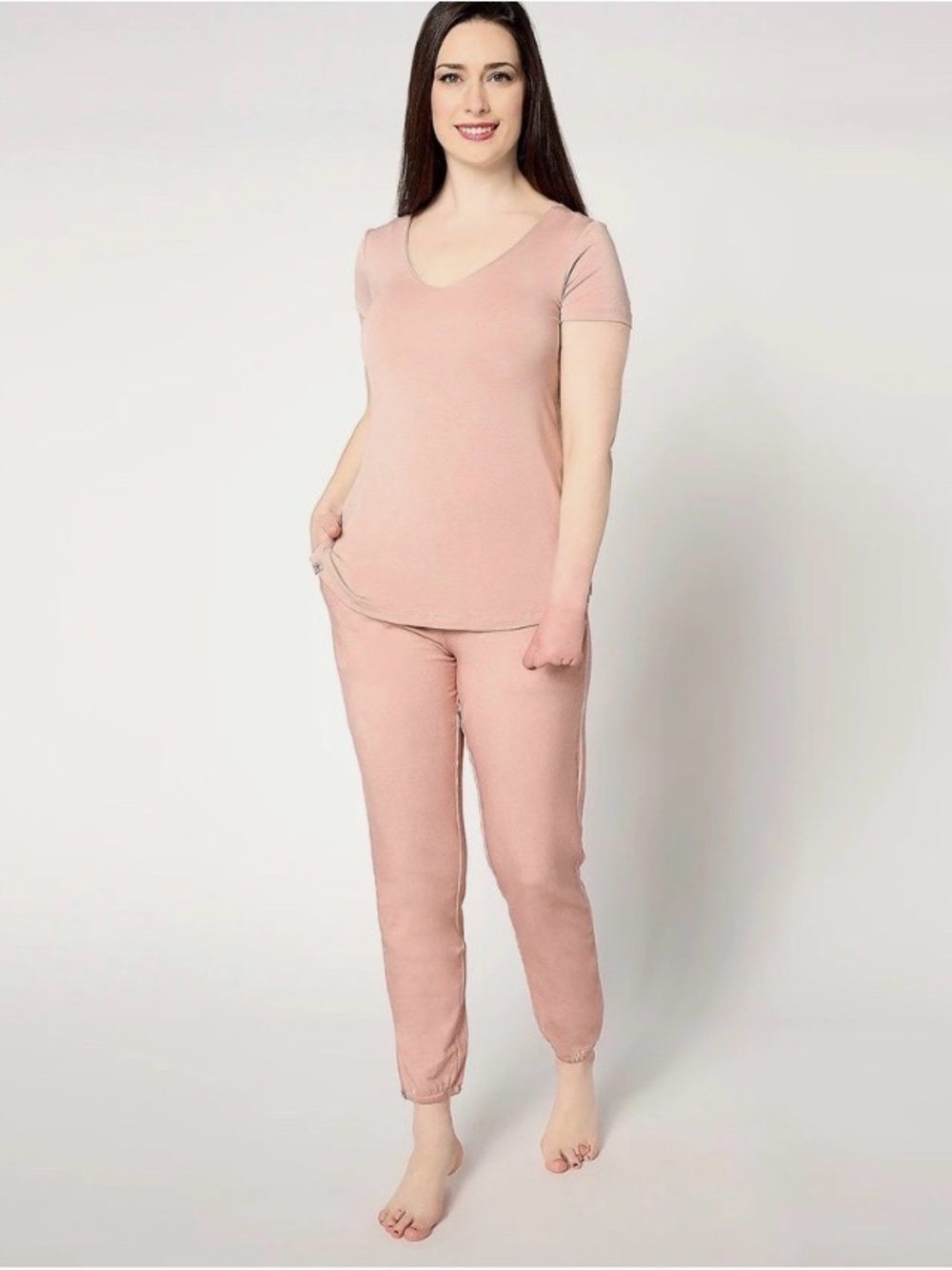 NWT Barefoot Dreams Malibu Collection Lounge Set | Size M | Auburn - Picture 6 of 10